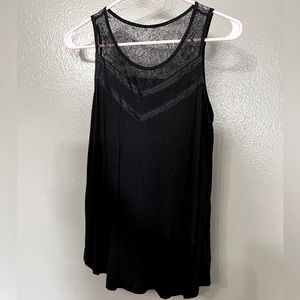XS Merona black tank top